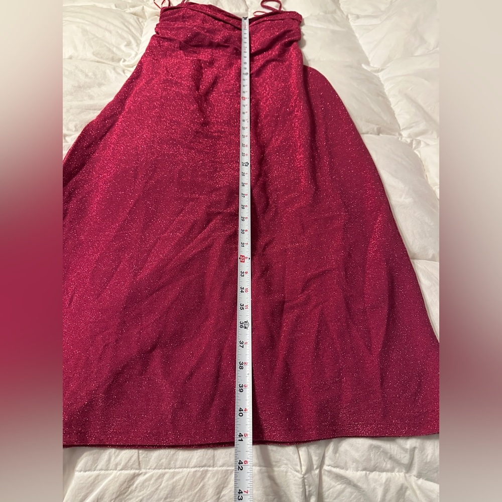 Reformation Pink Sparkle Breslin Dress - NWT - Size XL - Picture 16 of 16